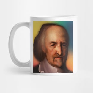 Thomas Hobbes Portrait | Thomas Hobbes Artwork Mug